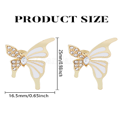 1 пара серег-гвоздиков из цинкового сплава&nbsp;EJEW-LP0009-07