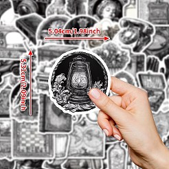 50 шт. бумажные наклейки с изображением старинных предметов STIC-C012-19