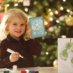 Углеродистая сталь разрезает трафареты DIY-WH0309-524