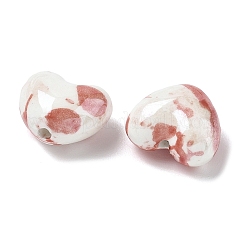 Perles en porcelaine manuelles&nbsp;X1-PORC-K003-04E