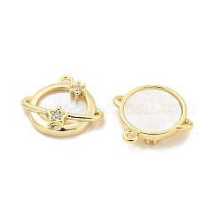 Латунные подвески из ракушек KK-Z044-02G