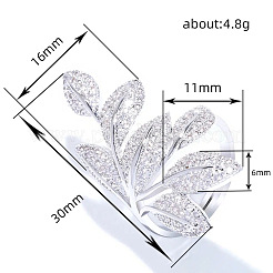 Кольца из латуни с микропаве&nbsp;FS-WG77E03-01