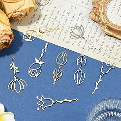 8 шт. 8 стиля ионного покрытия (IP) 201 подвески из нержавеющей стали&nbsp;STAS-YW0011-21