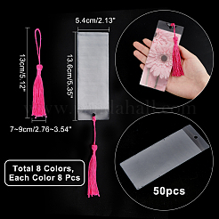 64шт 8 цвета украшения кисточкой из полиэстера OCOR-NB0001-44