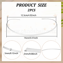 Изготовление колье-чокера из нержавеющей стали 201&nbsp;NJEW-UN0001-72