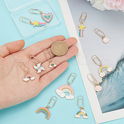 Железные длинные скрепки AJEW-OC00015