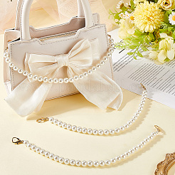 3 шт. пластиковые круглые бусины для сумок с имитацией жемчуга&nbsp;PURS-CN0001-03