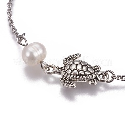 Из нержавеющей стали ссылка браслеты AJEW-AN00253