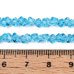 Прозрачные стеклянные бусины&nbsp;LS-GLAA-N018-4mm-03