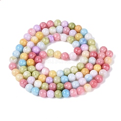 Brins de perles de verre teintées à effet ombré opaque&nbsp;GLAA-Q106-04A-M01