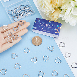 50 шт. соединительное кольцо из нержавеющей стали 304 STAS-SC0007-50