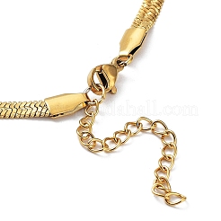 Collares de cadena de espiga de acero inoxidable 304&nbsp;NJEW-P282-02G