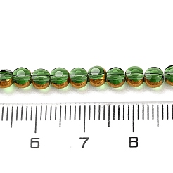 Стеклянные бусины с гальваническим покрытием &nbsp;EGLA-A040-01D