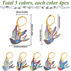 20 Stück 5 Farben&nbsp;HJEW-SC00084