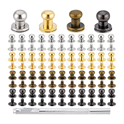 64 комплект ручек для ящиков шкафа из латуни двух цветов&nbsp;KK-PH0011-89A