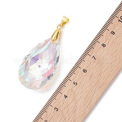 Anhänger aus Messing und Glas&nbsp;PALLOY-JF05368