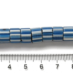 Handgemachte nepalesische Bunte Malereiperlen&nbsp;LAMP-B023-07B-18