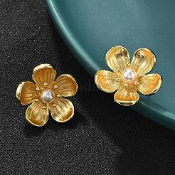 Серьги-гвоздики из латуни&nbsp;EJEW-S258-05G