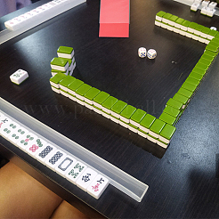 Plastikhülle für Mahjong-Anleitungskarten&nbsp;AJEW-WH0596-490