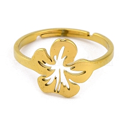 201 регулируемое кольцо из нержавеющей стали для женщин&nbsp;RJEW-D082-02C