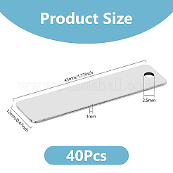 40 шт. подвески из нержавеющей стали 304&nbsp;STAS-DC0016-33