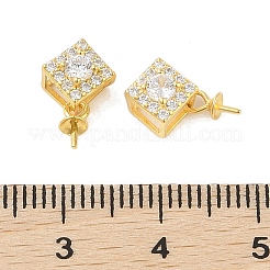 925 серебряная подвеска с микропаве и кубическим цирконием STER-B004-07G-02