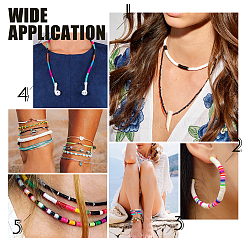 Бусины из полимерной глины  CLAY-FH0001-02A-02