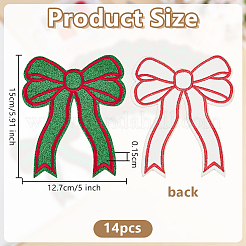 14 шт. полиэстеровые заплатки для пришивания и утюжки PATC-FG0003-06A