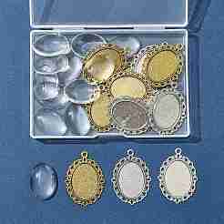 Наборы для изготовления кулонов своими руками DIY-FS0009-05