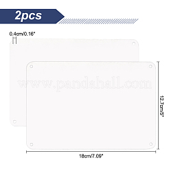 Алюминиевые пустые предупреждающие знаки&nbsp;DIY-GL0003-03B