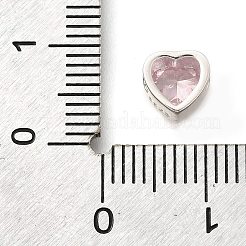 925 бусина из стерлингового серебра с кубическим цирконием STER-L066-06S-03