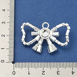 Подвески латунные горный хрусталь&nbsp;KK-I715-22G-01