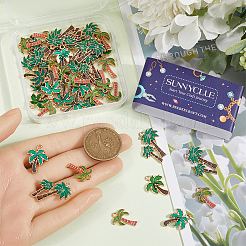 48шт 3 стиля подвески из сплава с эмалью ENAM-SC0005-91