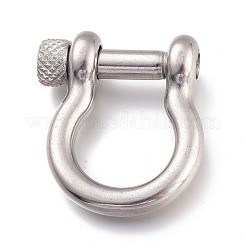 Anlaufgeschützte D-Ring-Ankerschäkelverschlüsse aus Edelstahl 304&nbsp;STAS-Z017-16P