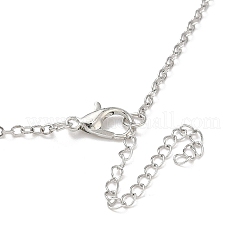 Ожерелья из сплава со стразами в форме кошки&nbsp;FS-WG5CA0C-03