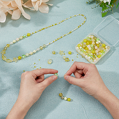 2 пакетик стеклянных бусин&nbsp;GLAA-DC0001-43