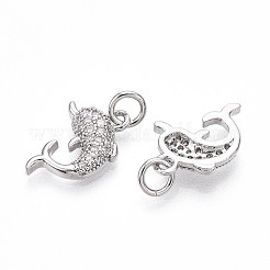 Латунные микро проложить кубического циркония подвески&nbsp;KK-T070-78P