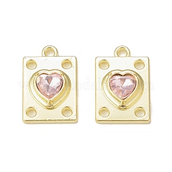 Стеклянные подвески из сплава с покрытием стойки&nbsp;PALLOY-P291-06G-02