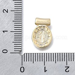 Кованые латунные подвески на религиозную тематику&nbsp;KK-V010-09GP-05