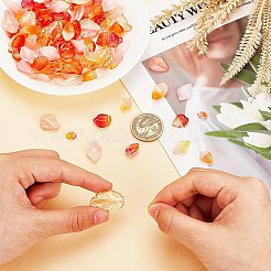 140 шт. 14 стильных сверкающих стеклянных подвески GLAA-AR0001-54