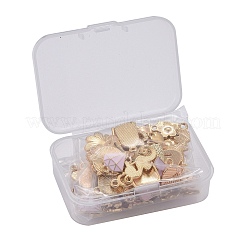 Подвески из сплава эмали 60шт 30 стиля&nbsp;ENAM-LS0001-06LG