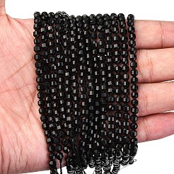 Природные обсидиана бисер нитей G-A260-A22-01