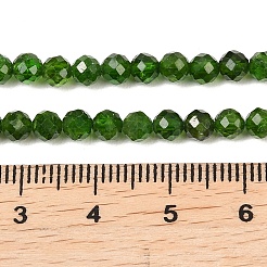 Натуральный зеленый диопсид&nbsp;G-NH0046-A01-4mm