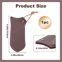 PUレザー耐性ポットホルダースリーブセット  ココナッツブラウン  165~170mm&nbsp;FIND-WH20019-28A
