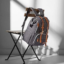 Кожаный пулер на молнии AJEW-PH0017-51