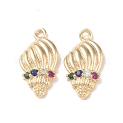Латунные микро проложить кубического циркония подвески&nbsp;KK-I702-05G