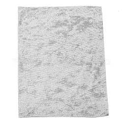 Tissu en flanelle, Couverture de canapé, Accessoires de vêtement, rectangle, gris foncé, 29~30x19~20x0.05 cm