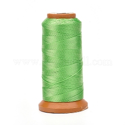 Polyester Threads, for Jewelry Making, Lime, 0.5mm, about 601.48 yards(550m)/roll