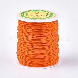Filo nylon, arancione scuro, 1.5mm, circa 120.29 iarde (110 m)/rotolo