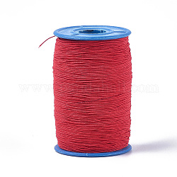 Эластичный шнур круглого, красные, 0.6 мм, около 546.8 ярда (500 м) / рулон